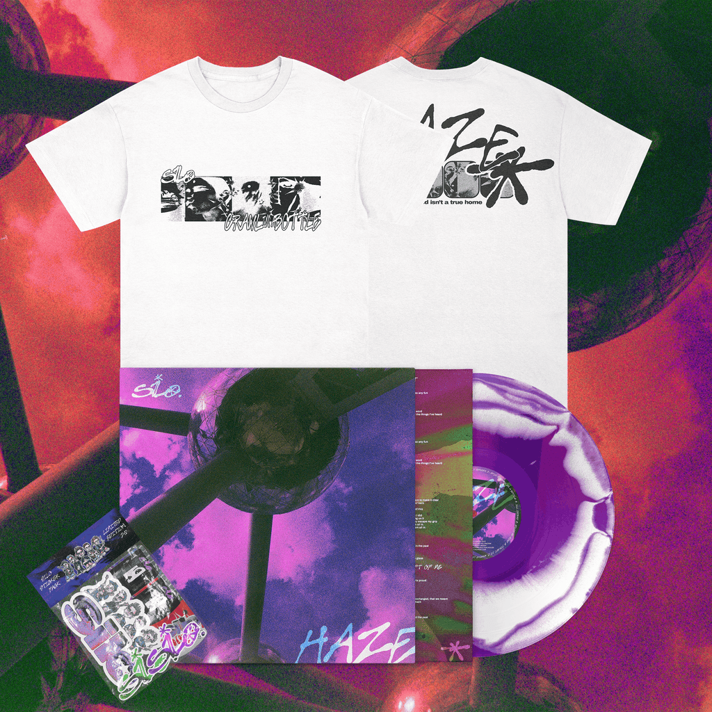 HAZE Vinyl Crawl in a Bottle T-Shirt Bundle | White