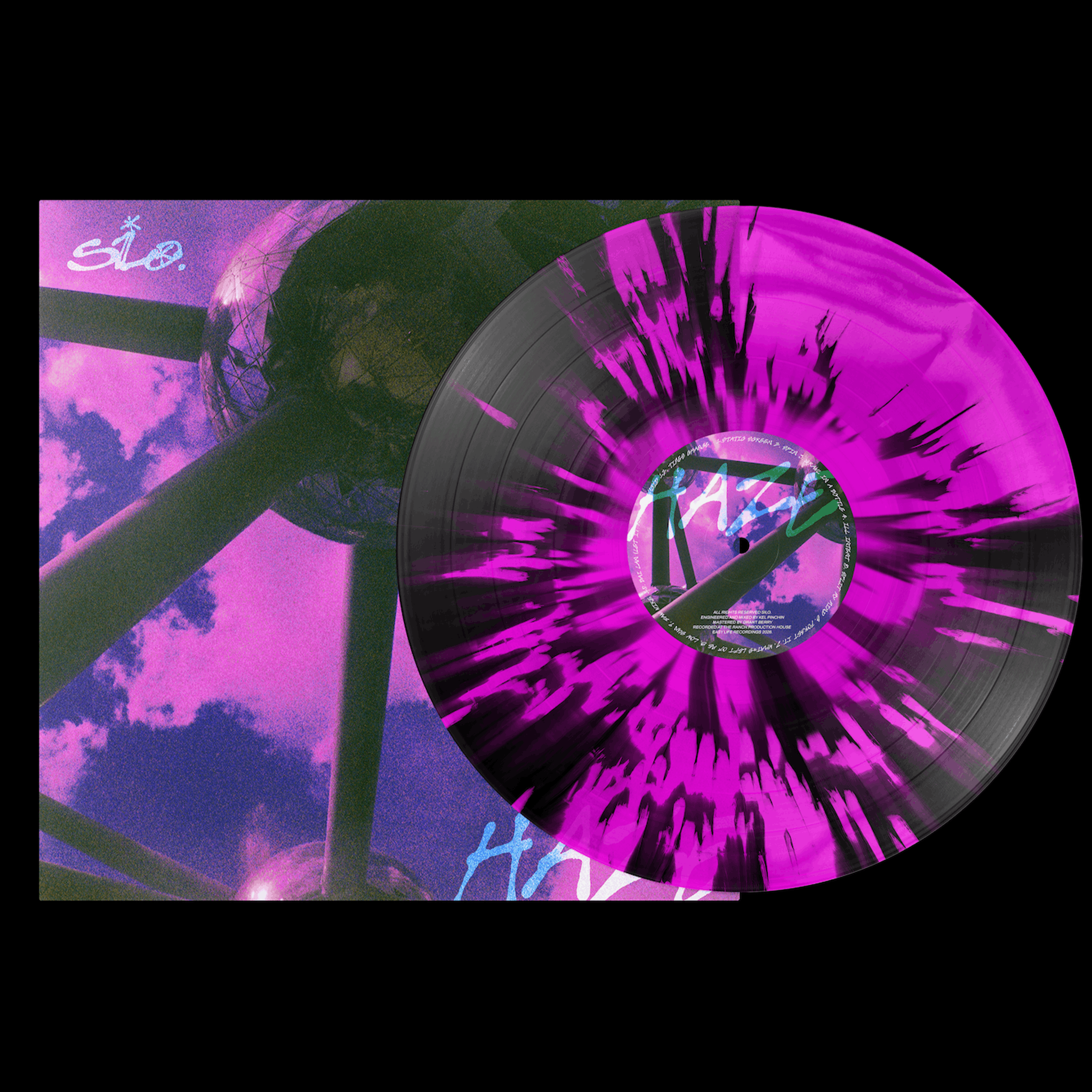 HAZE Pink Splatter Vinyl Signed & Numbered /60